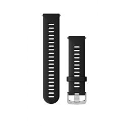 Garmin Bracelet Quick Release silicone Black/Slate Hardware 22mm