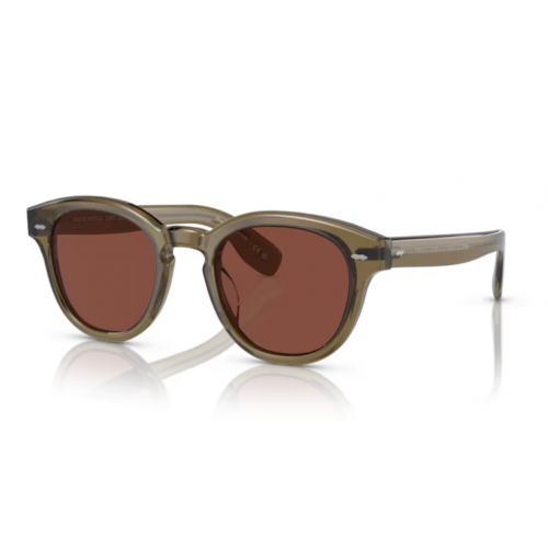 Oliver Peoples Cary Grant Sun Carob - Regal Blue Lenses Cat.3