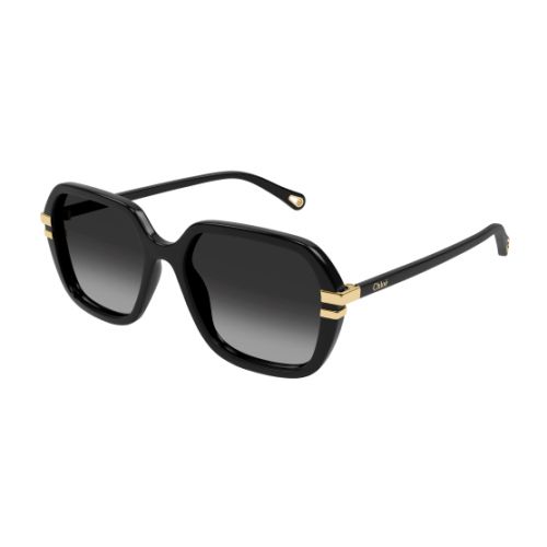 Chloé Ch0204S Black - Grey Lenses Cat.3