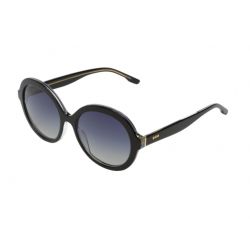 Komono Misty Havana Prism Rose Gold - Blue Polarized Lenses 