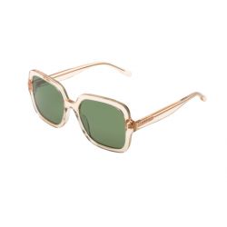 Komono The Miley Havana Prism Rose Gold - Blue Polarized Lenses