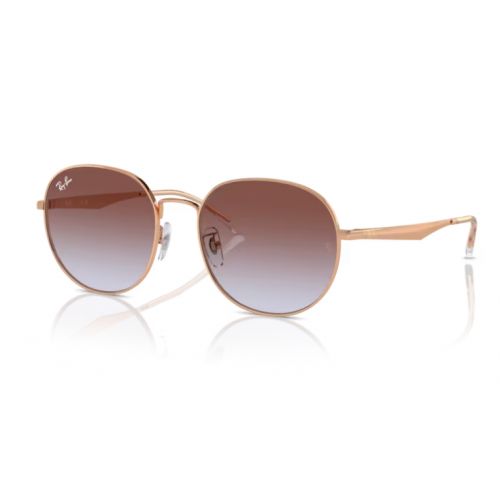 Ray-Ban RB3727D Rose Gold - Light Blue Gradient Violet Lenses Cat.2