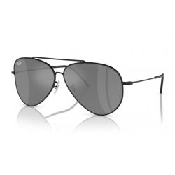 Ray-Ban Aviator Reverse Black Dark Grey 