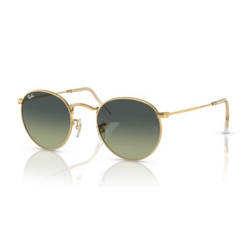 Ray-Ban Round Metal Arista - Green Vintage Cat.2