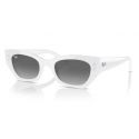 Ray-Ban Zena RB4430 White Snow - Grey Gradient Cat.2