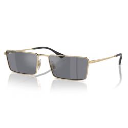 Ray-Ban Emy RB3741 Light Gold - Dark Grey Flash Silver Cat.3