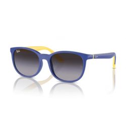 Ray-Ban Junior RJ9079S Light Blue On Rubber Yellow - Violet Gradient Cat.3