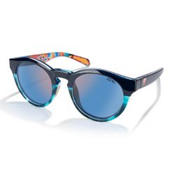 Zeal Optic Crowley Open Hearts Edition Black Sea Fade To Niagara Tort - Horizon Blue Polarized Lenses