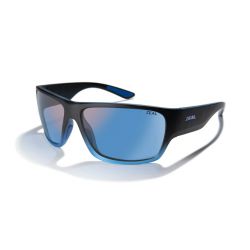 Zeal Optics Decker Black Mariner - Horizon Blue Polarized Lenses 