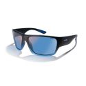 Zeal Optics Decker Black Mariner - Horizon Blue Polarized Lenses 