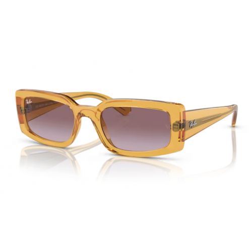 Ray-Ban RB4395 Kiliane Transparent Yellow Gradient Violet Lenses