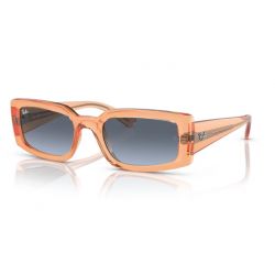 Ray-Ban RB4395 Kiliane Transparent Orange Blue Gradient Gray Lenses