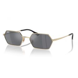 Ray-Ban Yevi RB3728 Light Gold - Dark Grey Flash Silver Cat.3