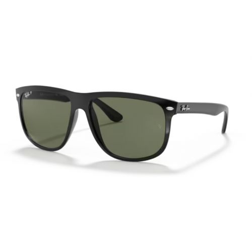 Ray-Ban Boyfriend Black Crystal Green Polarized