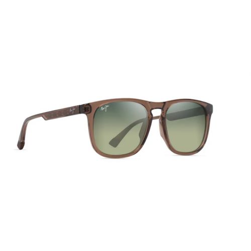 Maui Jim Kupaa Shiny Black Translucide Light Brown- Maui HT Lenses