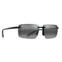 Maui Jim Laulima Matte Black - Neutral Grey Lenses 