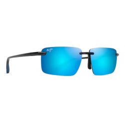 Maui Jim Laulima Matte Black - Neutral Grey Lenses 