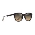 Maui Jim Kuikahi Asian Fit Shiny Havana Translucide Yellow - Bronze HCL Lenses