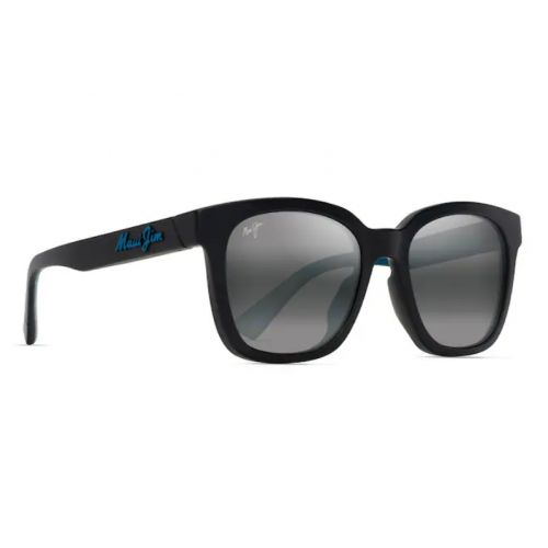 Maui Jim Honua Asian Fit Matte Petrol Blue - Blue Hawaii Lenses