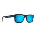 Maui Jim Kahiko Matte Dark Blue - Blue Hawaii Lenses