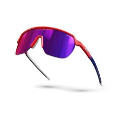 Julbo Frequency Blaze Rouge/Bleu - Spéctron 3 Rouge - Edition JO 2024