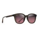 Maui Jim Kuikahi Asian Fit Shiny Translucide Dark Grey - Bronze HCL Lenses