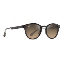 Maui Jim Hiehie Shiny Dark Havana Translucide Yellow - HCL Bronze Lenses