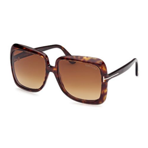 Tom Ford Lorelai Dark Havana - Brown Gradient Lenses