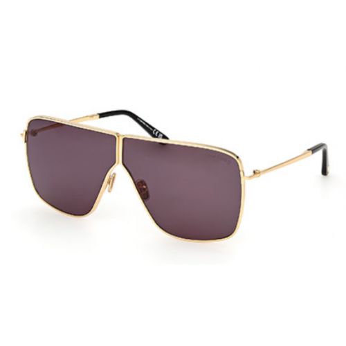 Tom Ford Huxley Bright Gold - Smoke Lenses