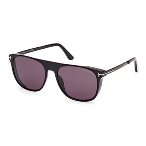 Tom Ford Lionel-02 Bright Black - Smoke Lenses