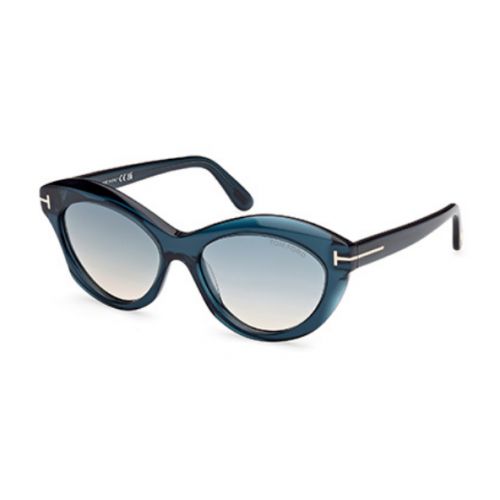 Tom Ford Toni Bright Blue - Blue Gradient Lenses