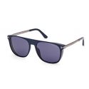 Tom Ford Lionel-02 Bright Blue - Blue Lenses