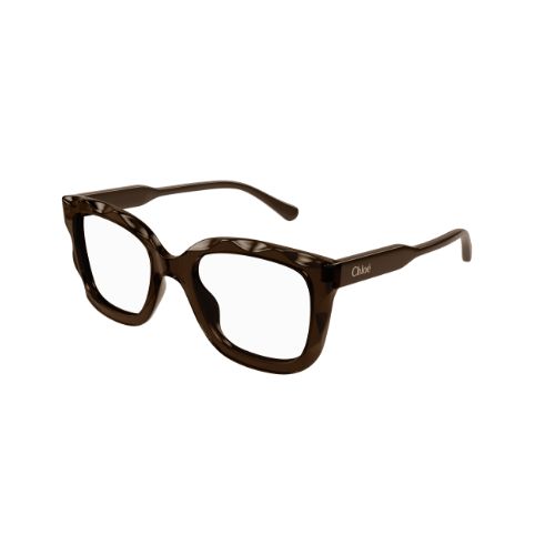 Chloé CH0229O Brown-Brown-Transparent