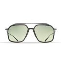 Brett Sun Artride 1 Noir/Gun - Green Polarized Lenses - Special Edition Wheels & Waves