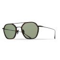 Brett Phil Sun Titanium Black Tortoise - Green Polarized Lenses