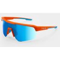 Cébé Asphalt Lite X OM Edition Orange - Blue Lenses Cat.3