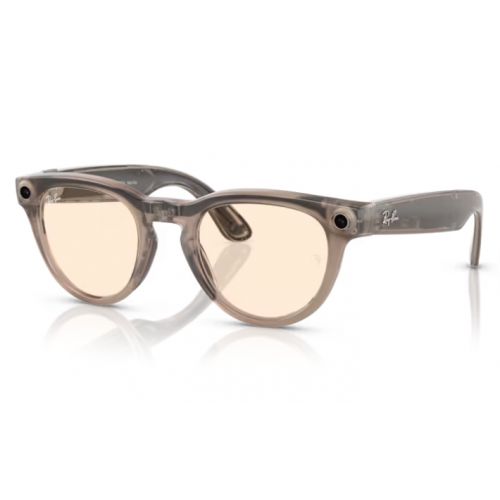 Ray-Ban Meta Headliner Matte Rebel Black Polar Brown