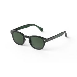 Izipizi Sun Forme C Bakelite Green - Green Lenses - Office Playground Edition