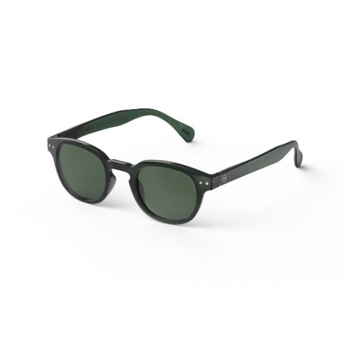 Izipizi Sun Forme C Bakelite Green - Green Lenses - Office Playground Edition