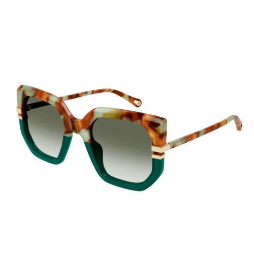 Chloé CH0240S Havane-Vert-Vert