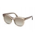 Tom Ford Moira Shiny Black - Grey Lenses