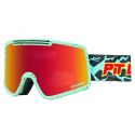 Pit Viper Ski Goggle French Fry Double Wide The Landlocked Gold Revo Cat.3