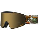 Pit Viper Ski Goggle Proform The Sun of Peach OTG 2 écrans Smoke cat.3 & Cat.1