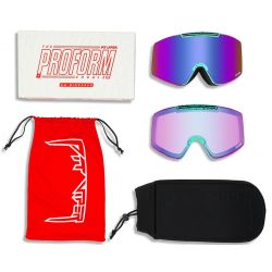 Pit Viper Ski Goggle Proform The Sun of Peach OTG 2 écrans Smoke cat.3 & Cat.1