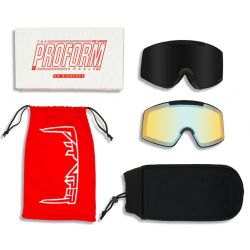 Pit Viper Ski Goggle Proform THE BLACKING OUT OTG 2 écrans Smoke cat.3 & Cat.1