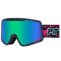 Pit Viper Ski Goggle French Fry Double Wide The Landlocked Gold Revo Cat.3