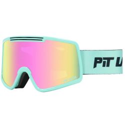 Pit Viper Ski Goggle French Fry Double Wide THE SPUME Pink Revo Cat.3