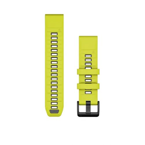 Garmin Bracelet Fénix QuickFit Silicone Amp Yellow/Graphite - 22mm