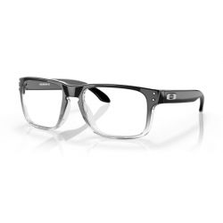 Oakley Holbrook Polished Black clear Fade