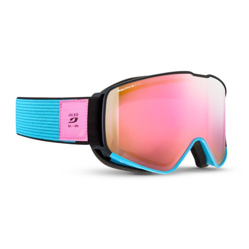 Julbo masque de ski Cyrius Bleu/Rose Reactiv Glare Control 1-3